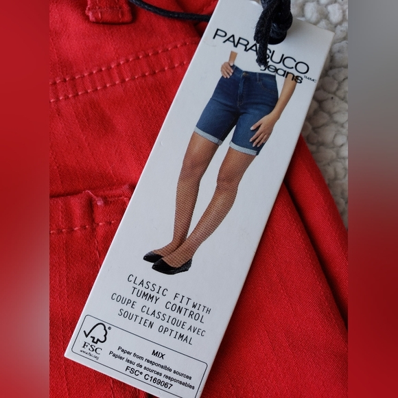 NWT Parasuco Jean - Shorts - Size 8 - Picture 2 of 4